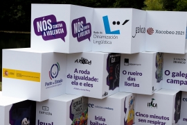 La Xunta impulsa un programa de actividades de dinamización lingüística y contra el maltrato con el lema 'Nós contra a violencia'