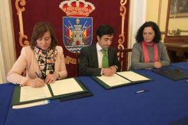 La Secretaria xeral da Igualdade y el alcalde de Ferrol firmaron un convenio de colaboración para el mantenimiento de la Casa de Acogida de la localidad