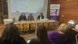   Martina Aneiros pon en valor o compromiso da Xunta a prol da igualdade de oportunidades no I Foro Alvixe contra a violencia de xénero celebrado en Ferrol