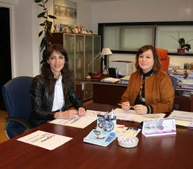 A Secretaria Xeral da Igualdade, Susana López Abella  reuníuse coa  Presidenta da Asociación de Mulleres no Sector Público,  Concepción  Campos Acuña,  constituída recentemente.