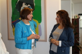 A secretaria xeral da Igualdade, Susana López Abella, mantivo este mediodía unha xuntanza de traballo coa alcaldesa do concello ourensán de A Porqueira