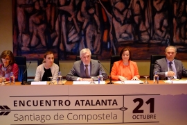 Susana López Abella participou hoxe na inauguración do Encontro Atalanta: A creación de empresas de base tecnolóxica promovidas por mulleres