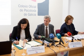 La Xunta avanza en el cumplimiento de las medidas del Pacto de Estado contra la Violencia de Género con la colaboración del Colegio Oficial de Psicología de Galicia