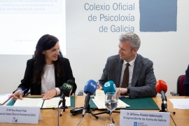 La Xunta avanza en el cumplimiento de las medidas del Pacto de Estado contra la Violencia de Género con la colaboración del Colegio Oficial de Psicología de Galicia