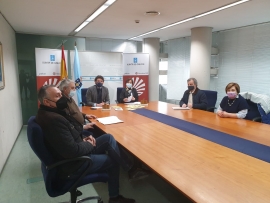 La Xunta evalúa con la Federación de Vecinos de Lugo el programa de igualdad y lucha contra la violencia de género en el rural