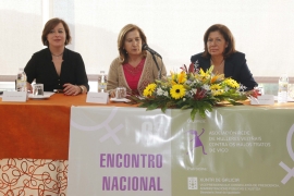 A secretaria xeral de Igualdade, Susana López Abella, inaugurou esta tarde o VI Encontro Nacional de Mulleres