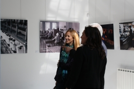 A secretaria xeral da Igualdade visitou a exposición 'Mulleres no obxectivo' no Concello do Pino