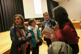 A secretaria xeral da Igualdade, Susana López Abella participou na clausura da VI Xornada autonómica contra a trata con fins de explotación sexual que tivo lugar no Centro Galego de Arte Contemporáneo