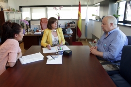 A secretaria xeral da Igualdade, Susana López Abella, mantivo un encontro con representantes da Fundación Amigos de Galicia 