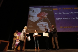  Rueda participou hoxe na entrega de premios do I Concurso de debuxo e relato curo contra a violencia de xénero organizado pola Subdelegación de Goberno de Pontevedra