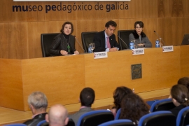 Susana López Abella, na inauguración da xornada “Avanzando en Igualdade” Autor: Xoán Crespo