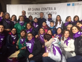A Xunta organiza a andaina “Camiño ao respecto” para expresar o rexeitamento á violencia de xénero