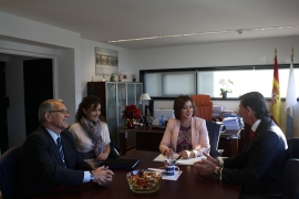 La Secretaria Xeral da Igualdade, Susana López Abella, mantuvo una reunión con representantes de la Aociación de empresarios de Pontevedra 