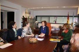 La secretaria xeral de Igualdade, Susana López Abella se reune con la Comisión de Mujer del CERMI