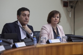 A secretaria xeral da Igualdade, Susana López Abella, informou hoxe no Parlamento das conclusións do estudo exploratorio sobre o tráfico de persoas, elaborado dentro do marco do proxecto europeo Itíneris 