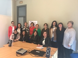 A secretaria xeral de Igualdade participou na inauguración dos talleres grupais organizados pola Asociación de mulleres con discapacidade de Galicia